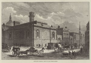 Newgate Prison, about to be demolished by Frank Watkins